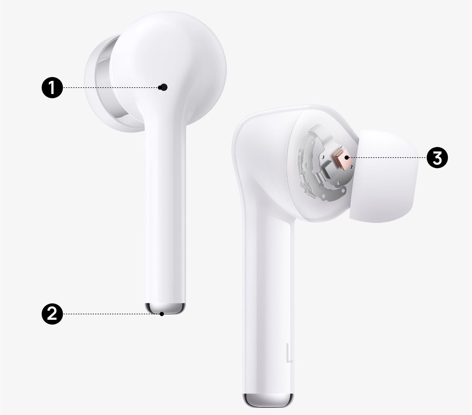 Im Test: Huawei wireless mit In-Ear Kopfhörer Freebuds 3i ANC