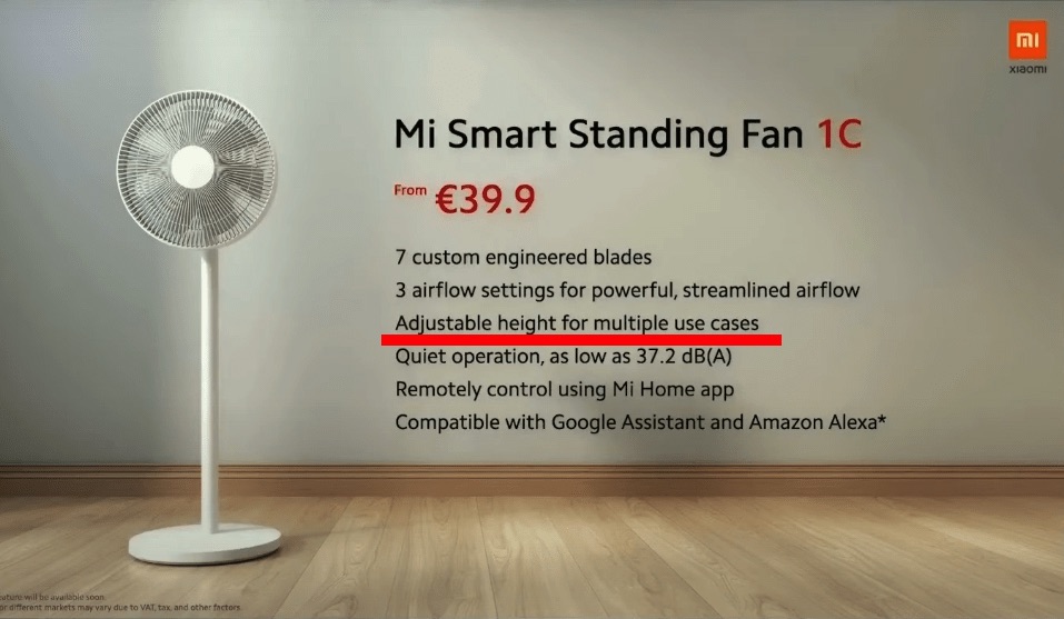 Xiaomi Mi Smart Standing Fan 2 Lite Test: Smarter & Günstigster
