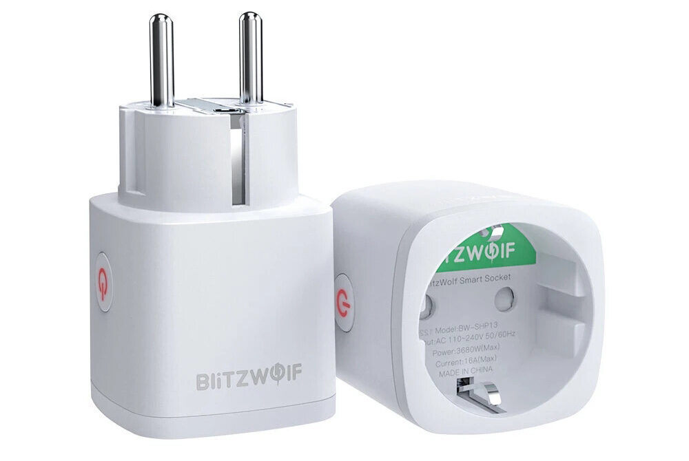 BlitzWolf BW-SHP13 ZigBee-Zwischensteckdose Im Doppelpack