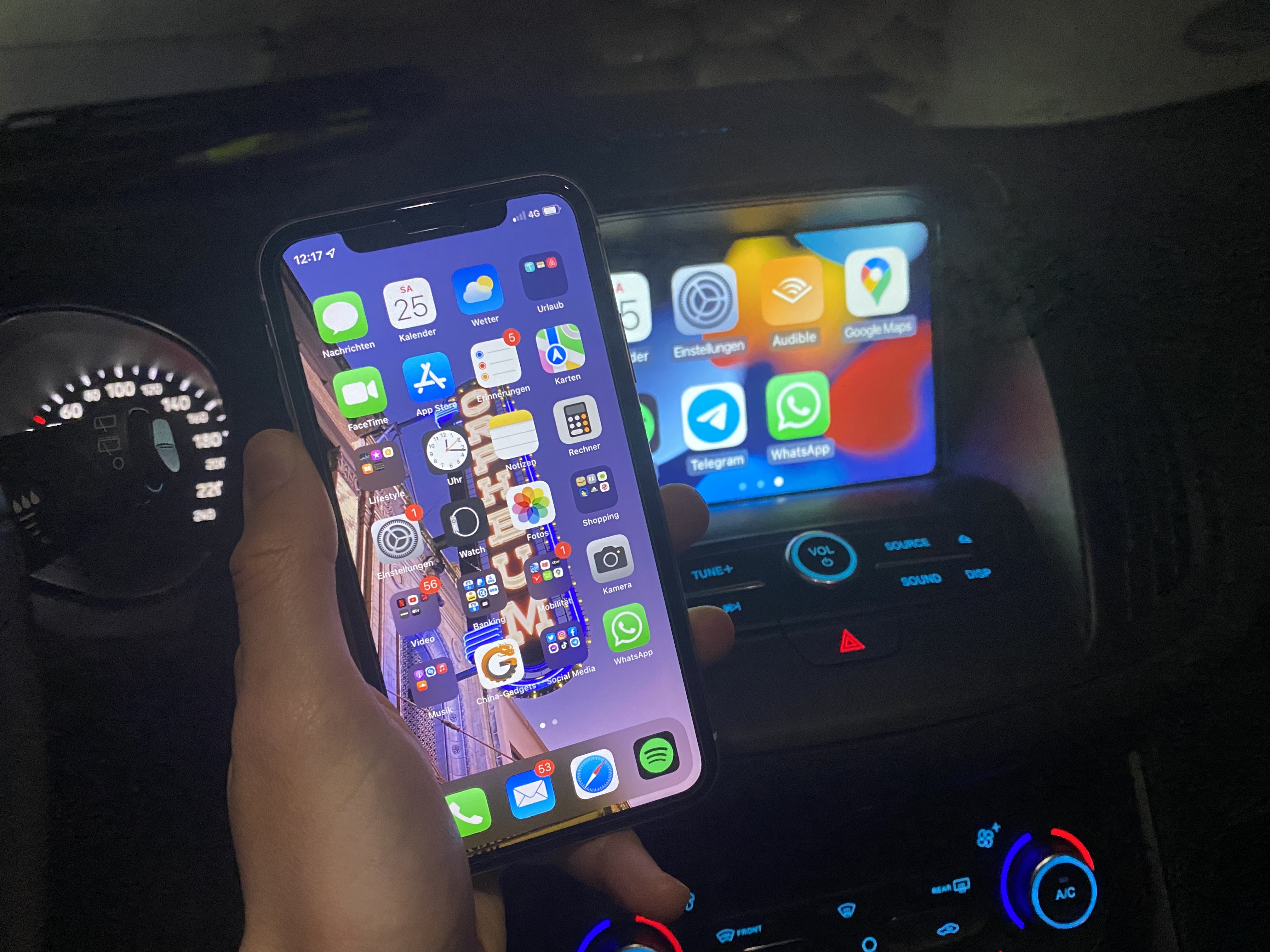 Apple Carplay & Android Auto für jedes Auto günstig nachrüsten