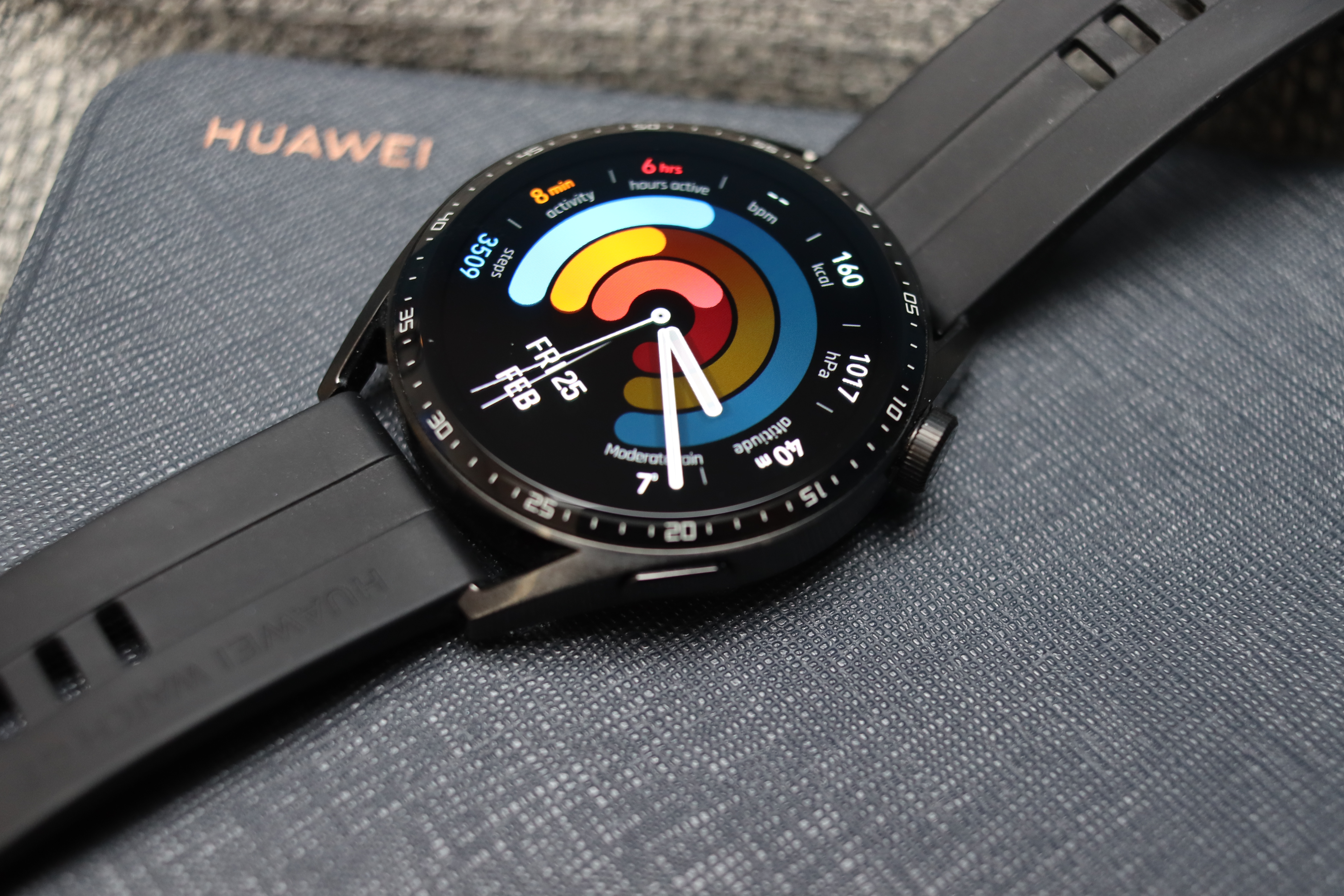 Tagen Test: auf mit die Krone 3 setzt Smartwatch GT Huawei Watch Akku 14