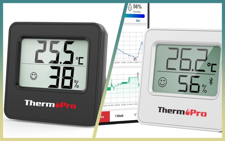 Buy ThermoPro TP157 Digital Indoor Hygrometer Thermometer online Worldwide  
