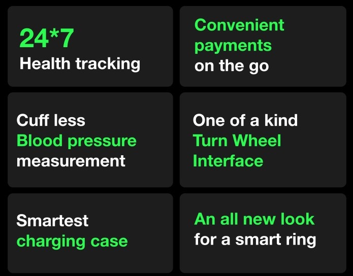 Ring One: Smarter Ring mit Blutdruckmessung und NFC ist aktuell