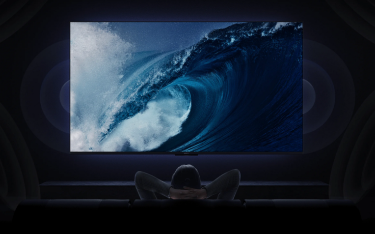 Xiaomi TV A 2025 dunkles Zimmer