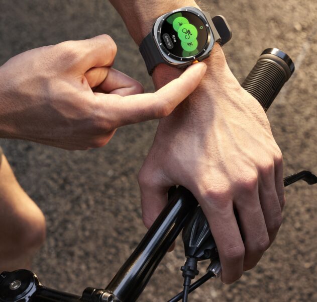 Samsung Galaxy Watch Ultra Fahrradfahren