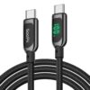 Starker Deal: SooPii 100W USB-C Schnellladekabel mit Display (1,2 m) für 5,59€