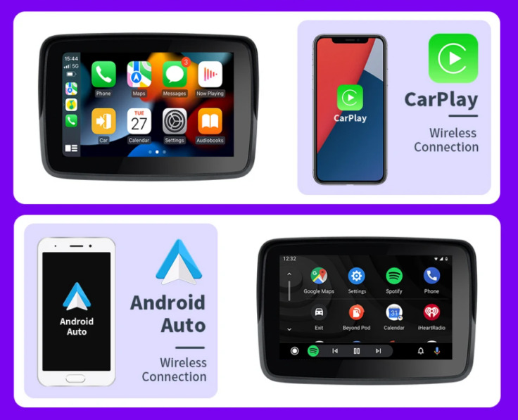 CarPlay Bildschirm mit Android Auto