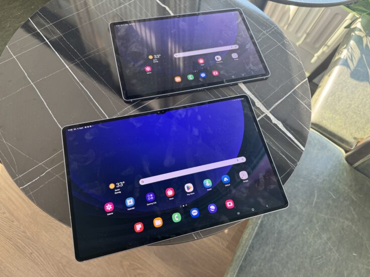 Samsung Galaxy Tab S10 von vorne