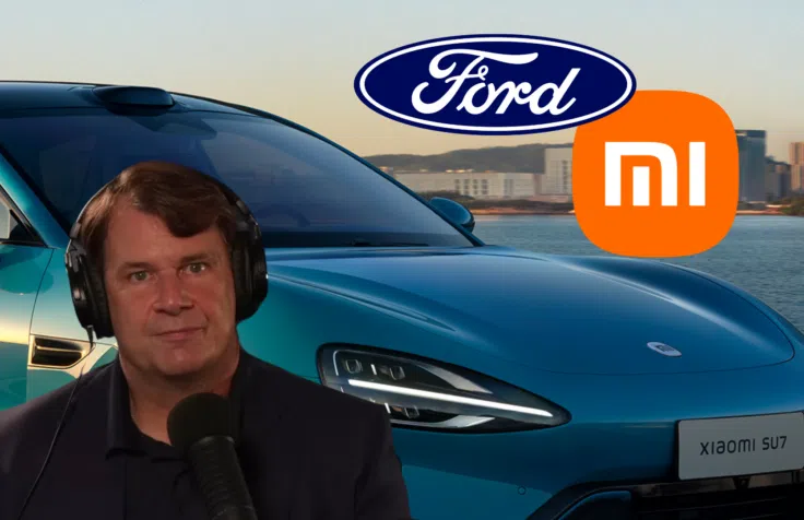 Ford CEO fährt Xiaomi SU7 Querformat