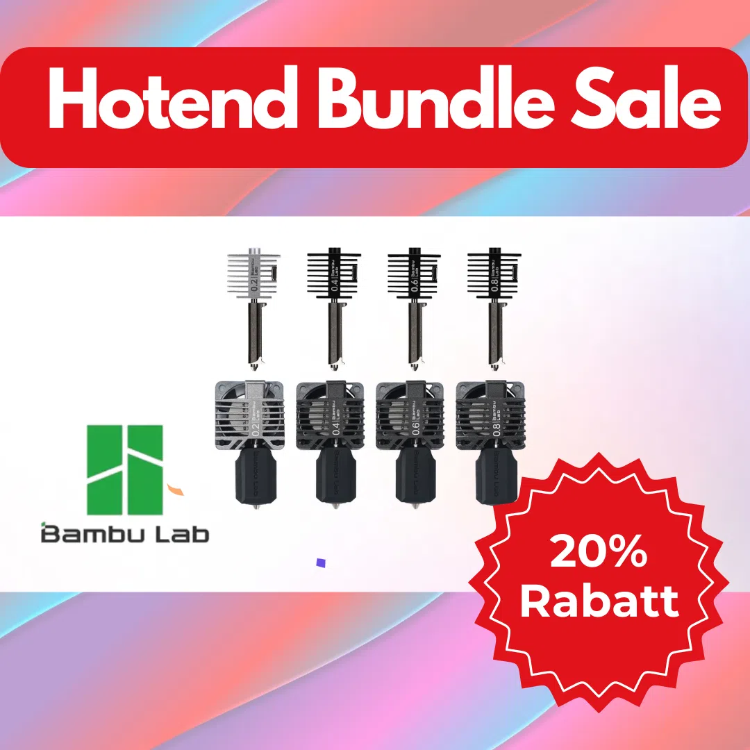 Bambu Lab Hotend Bundle Sale: Jetzt 20% Rabatt auf Hotends sichern!