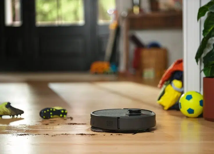 iRobot Roomba 405 Combo beim Wischen